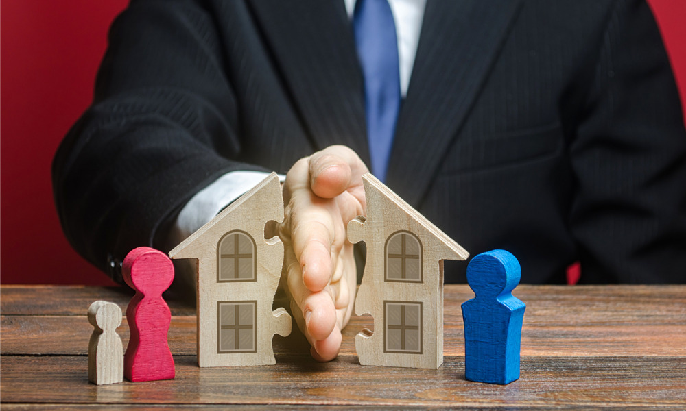 BC Court of Appeal overturns reapportionment of property to one partner after separation
